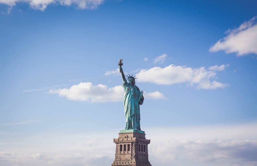 United States city skyline.